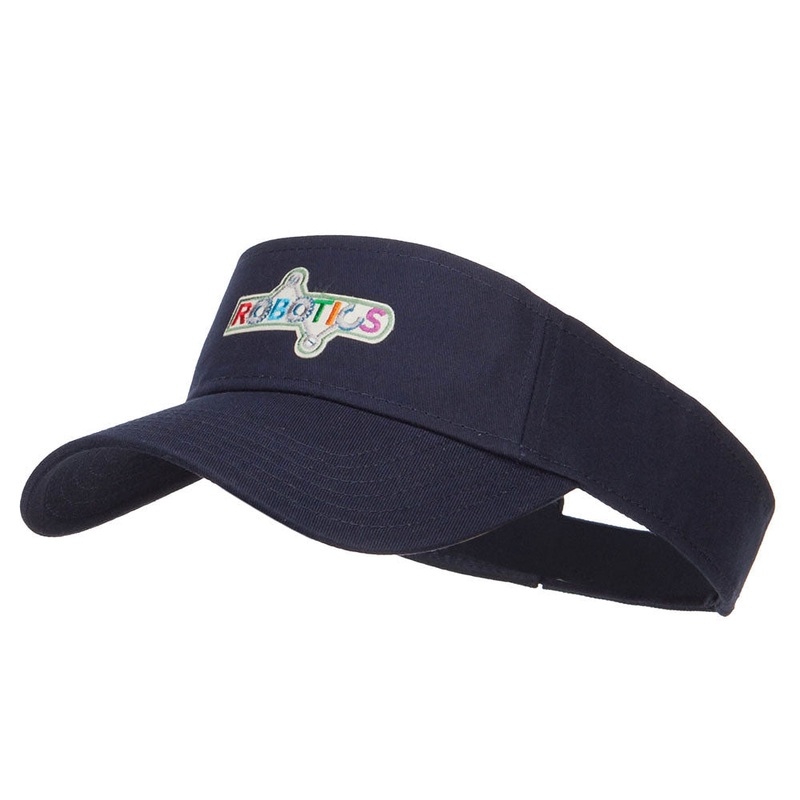 Robotic Science Stem Patched Sun Visor Navy One Size