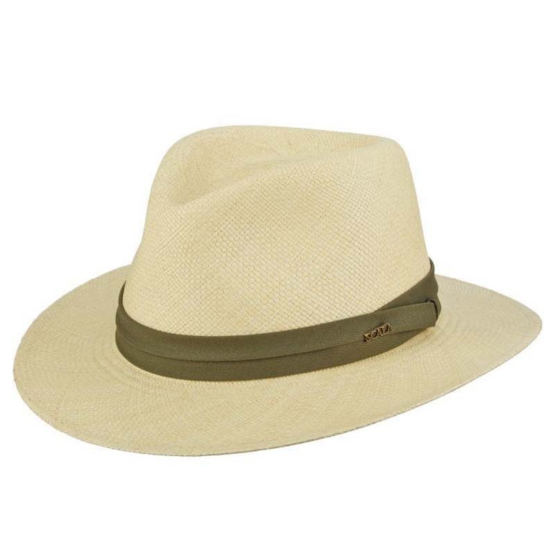Tempe Handwoven Men’s Panama Hat – Scala Hats for Men Natural Medium