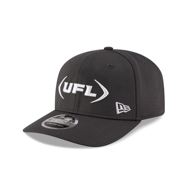 UFL Gray 9SEVENTY Stretch-Snap Hat One Size