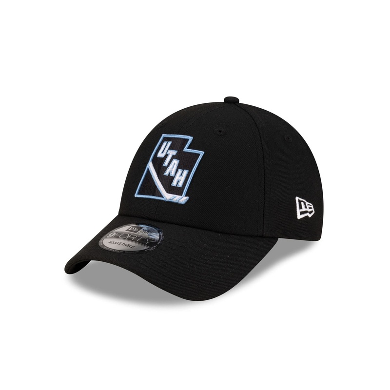Utah Mammoth Black State 9FORTY Snapback Hat One Size