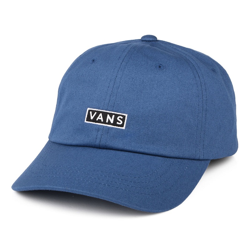 Vans Hats Curved Brim Baseball Cap – Washed Blue Adjustable