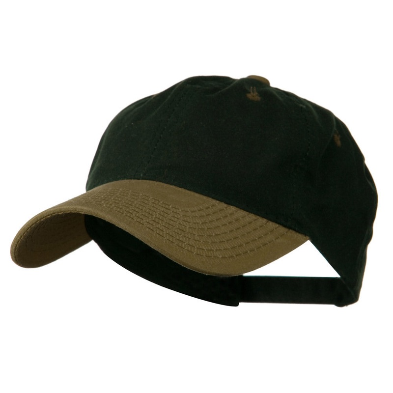 Waxed Cotton Canvas Cap Brown One Size