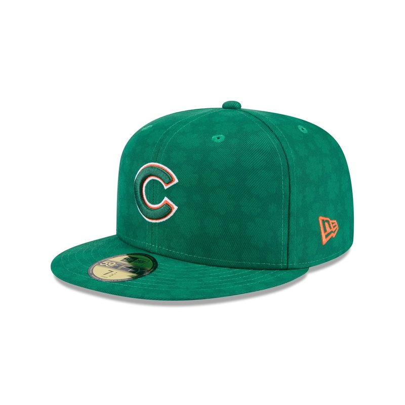 Chicago Cubs St. Patrick’s Day 2025 59FIFTY Fitted Hat 7