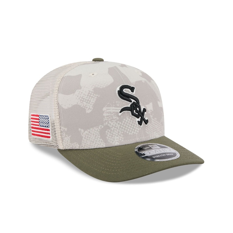Chicago White Sox Armed Forces Day 2025 9SEVENTY Trucker Hat One Size