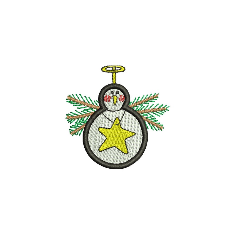 Christmas Ornament Snowman Default Title One Size
