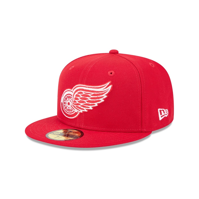 Detroit Red Wings 59FIFTY Fitted Hat 7