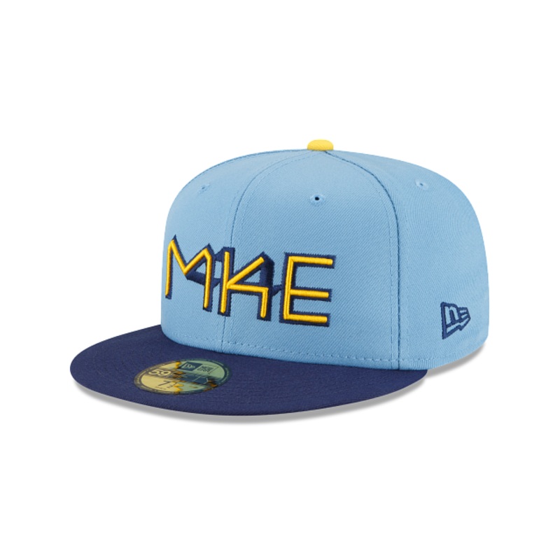 Milwaukee Brewers City Connect 59FIFTY Fitted Hat 7