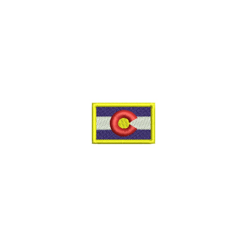 Mini Colorado Flag Default Title One Size