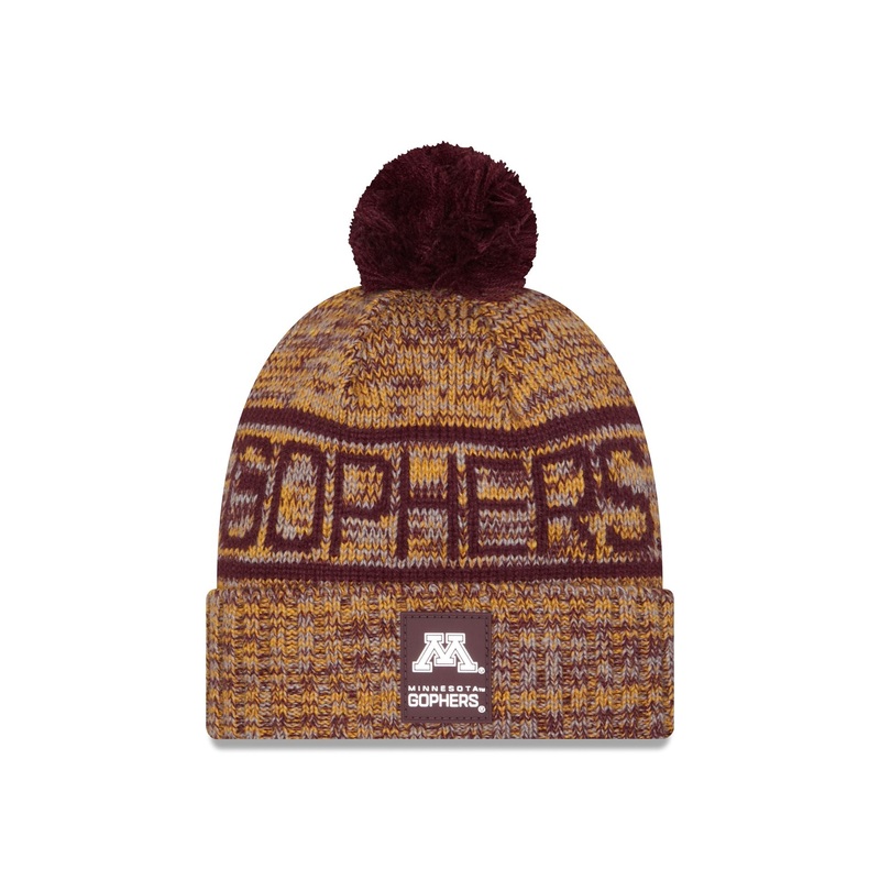 Minnesota Gophers Cold Weather Pom Knit Hat One Size