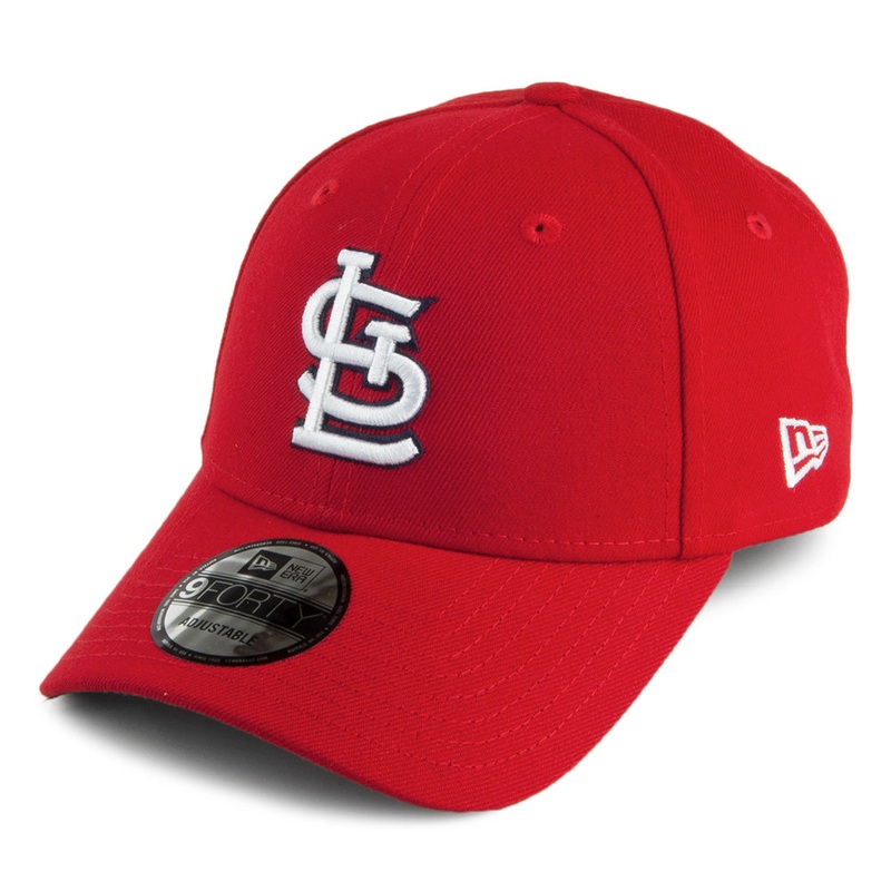 New Era 9FORTY St. Louis Cardinals Baseball Cap – MLB The League – Red Adjustable