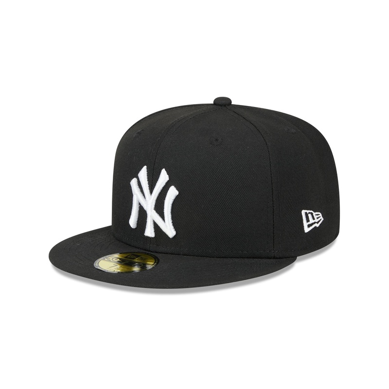 New York Yankees Sidepatch Black 59FIFTY Fitted Hat 7