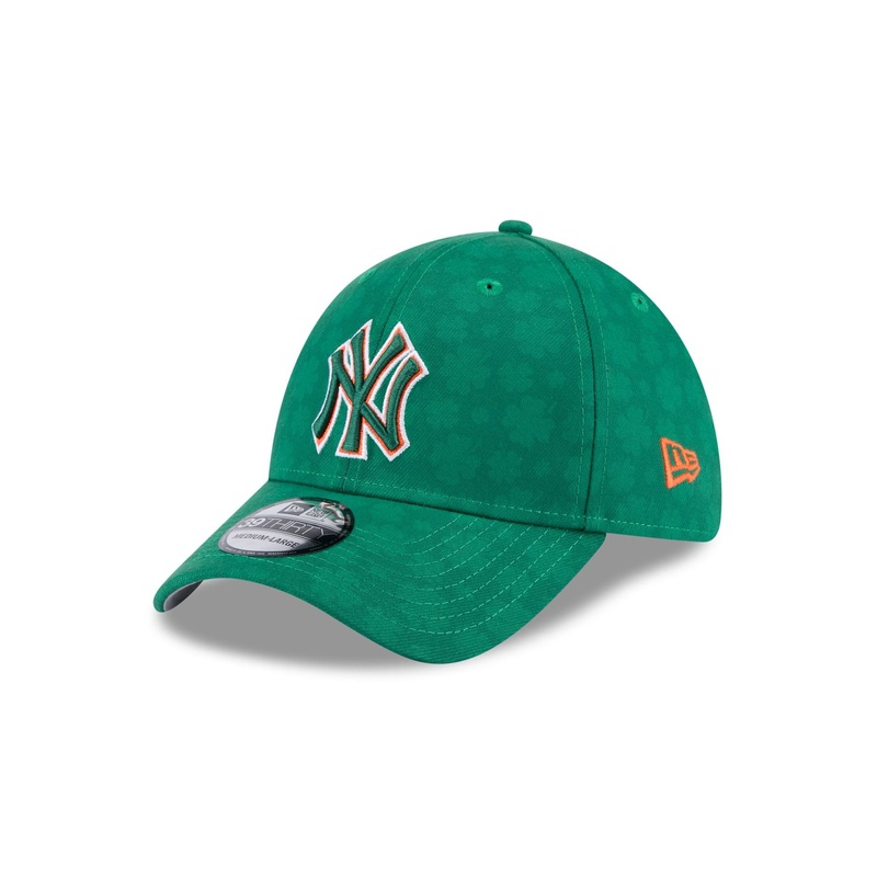 New York Yankees St. Patrick’s Day 2025 39THIRTY Stretch Fit Hat L/XL