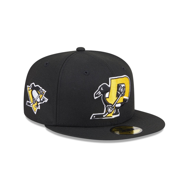 Pittsburgh Penguins Deceptor 59FIFTY Fitted Hat 7