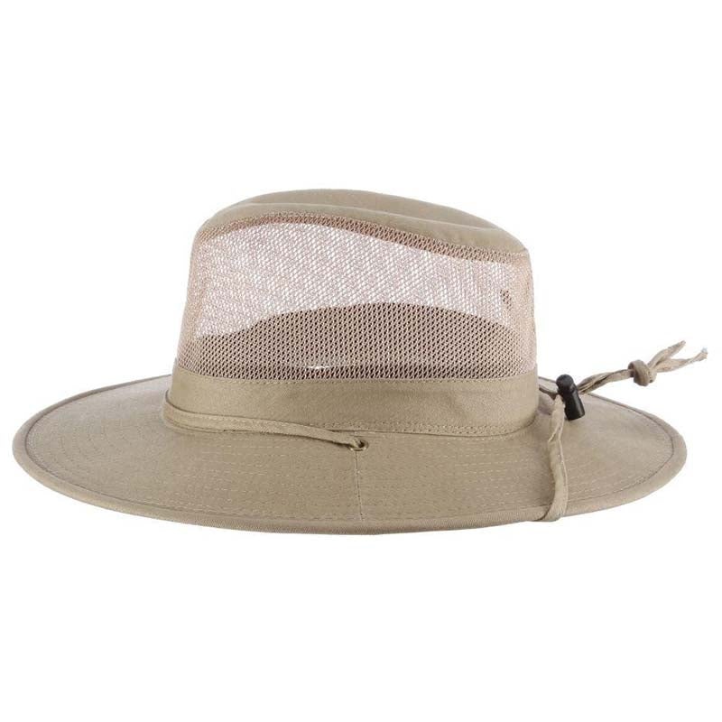 Solarweave Mesh Crown Safari Hat, Camel – DPC Outdoor Design Camel Small (55 cm)