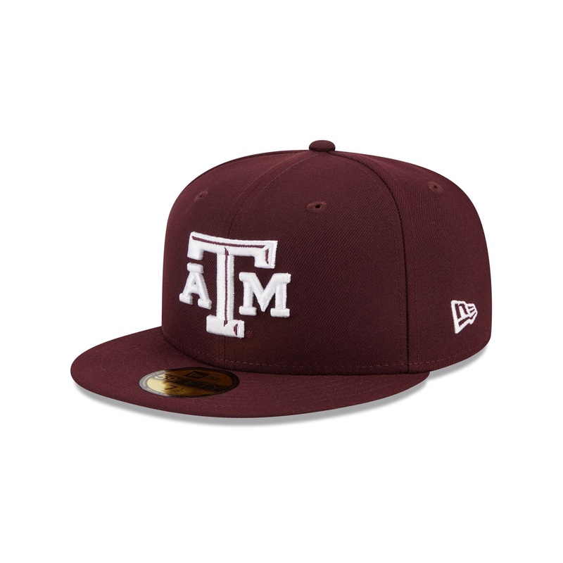 Texas A&M Aggies Maroon 59FIFTY Fitted Hat 7