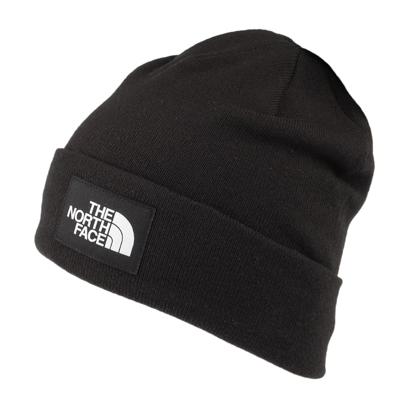 The North Face Hats Dock Worker Recycled Beanie Hat – Black 1-Size