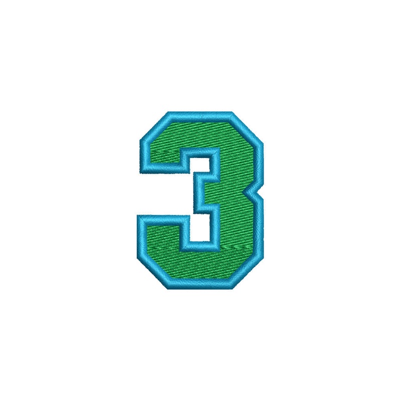 Athletic Number 3 Default Title One Size