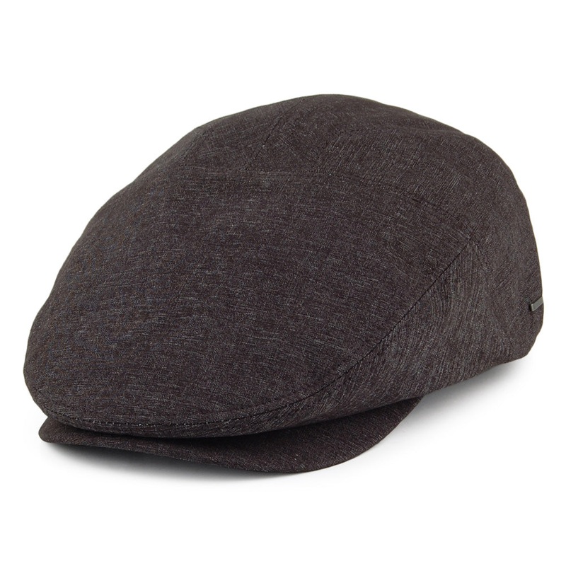 Bailey Hats Keter Flat Cap – Charcoal S