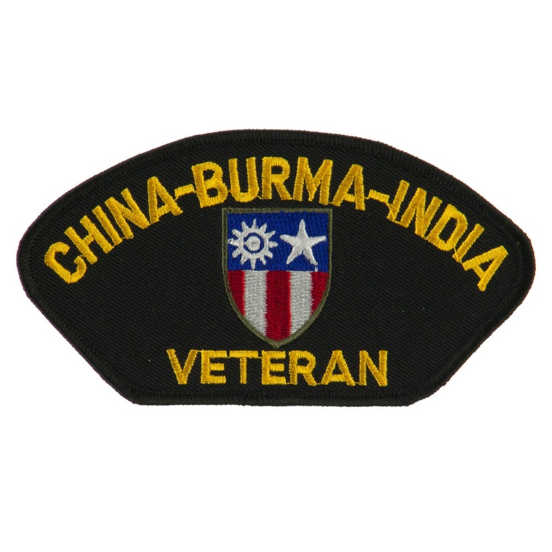 Big Size Veteran Military Large Patch China Burma One Size