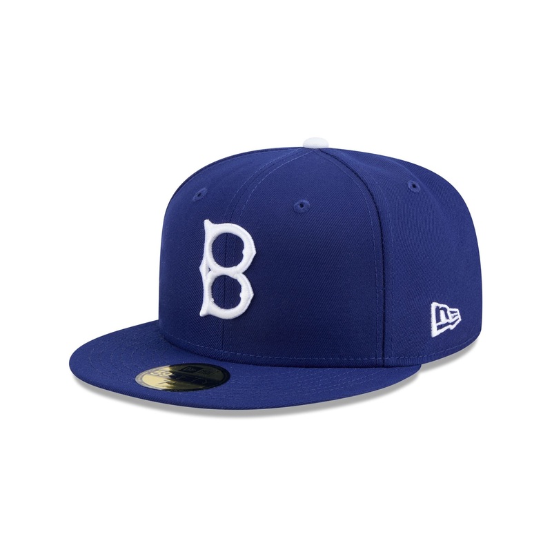 Brooklyn Dodgers Turn Back the Clock Blue 59FIFTY Fitted Hat 7
