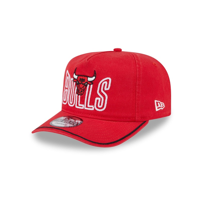 Chicago Bulls Chainstitch Golfer Hat One Size