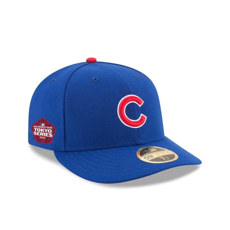 Chicago Cubs 2025 Tokyo Series Side Patch Low Profile 59FIFTY Fitted Hat 7