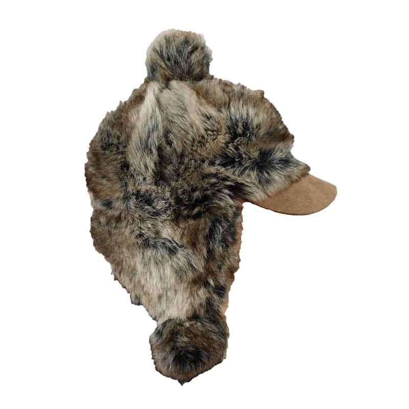 Faux Fur Duckbill Baseball Cap