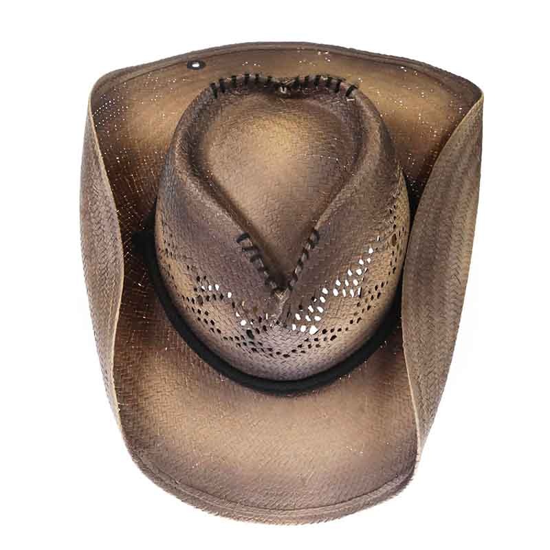 Have a Heart Cowboy Hat in Antique Brown – Peter Grimm Headwear Brown M/L (58 cm)