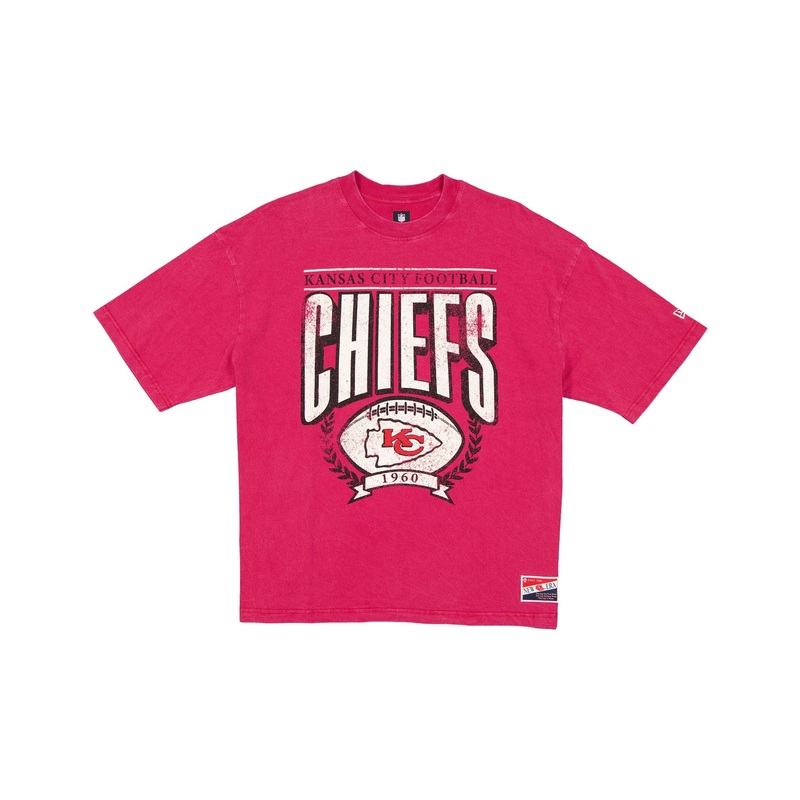 Kansas City Chiefs Throwback Boxy T-Shirt S