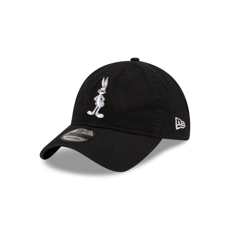 Looney Tunes Bugs Bunny Black 9TWENTY Adjustable Hat One Size