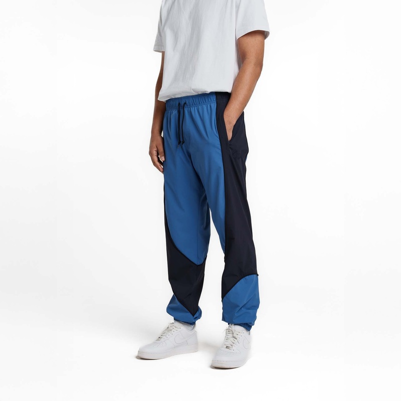 New Era Branded Retro-Tech NE2K Indigo Track Pants S
