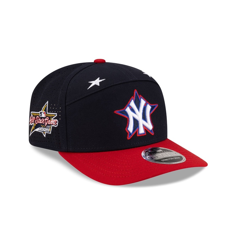 New York Yankees 2025 All-Star Game Workout Split Panel 9SEVENTY Stretch-Snap Hat One Size