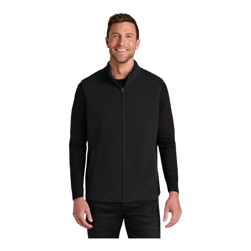 Port Authority F702 Fleece Vest Deep Black XS
