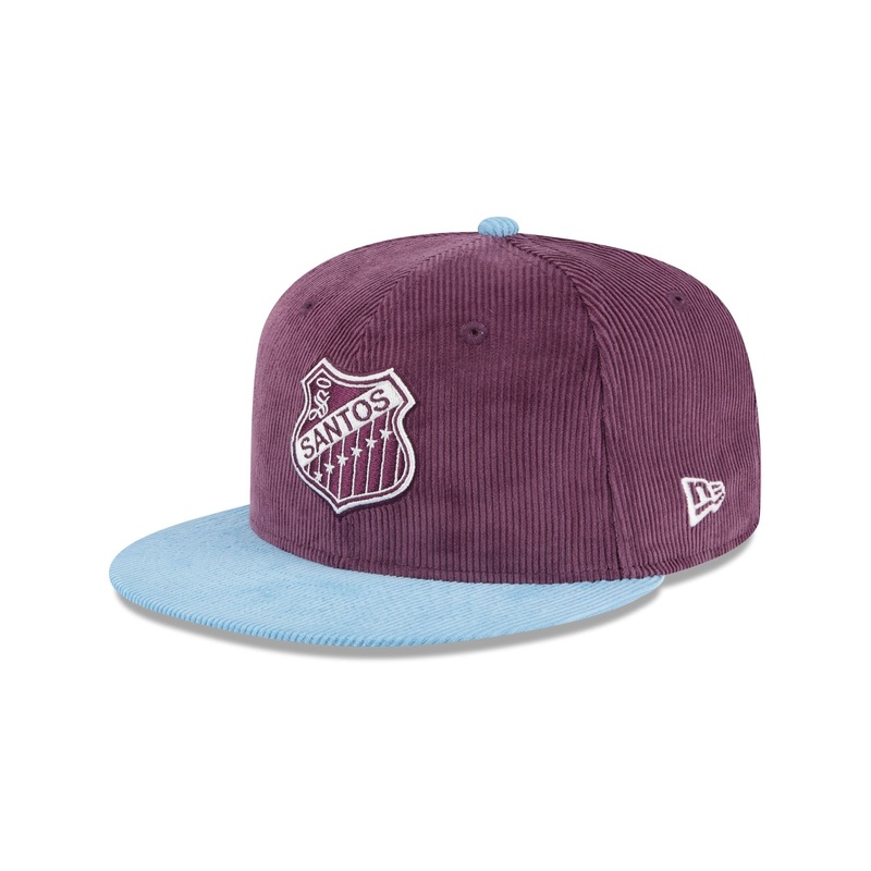 Santos Laguna Plum Corduroy 59FIFTY Fitted Hat 7