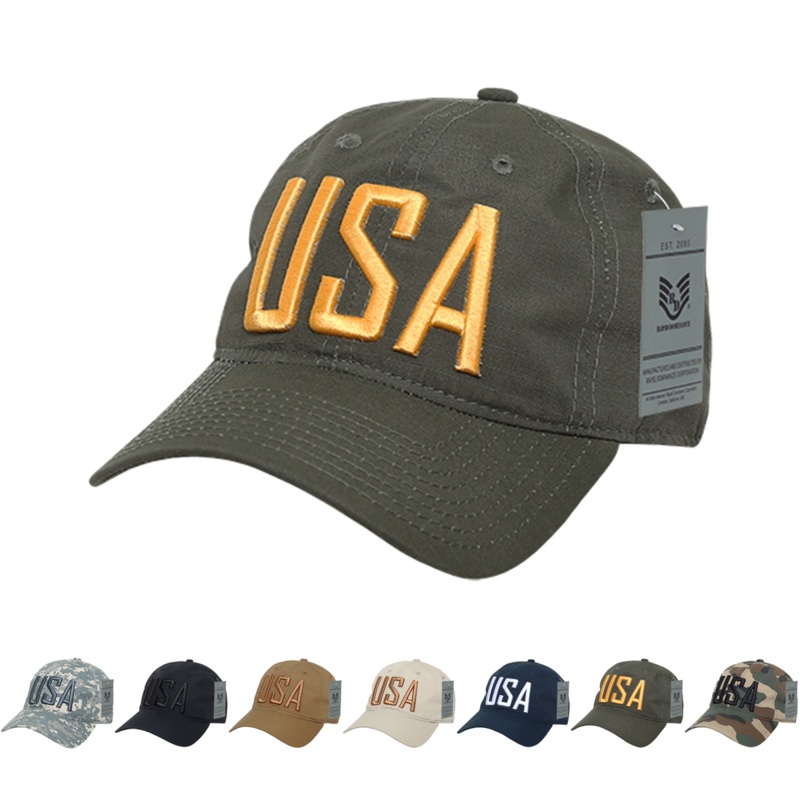 USA America Ripstop Relaxed Hats – S731 Universal Digital