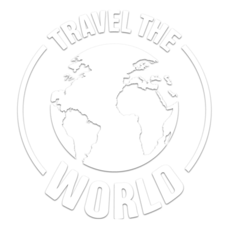 White Travel The World Default Title One Size