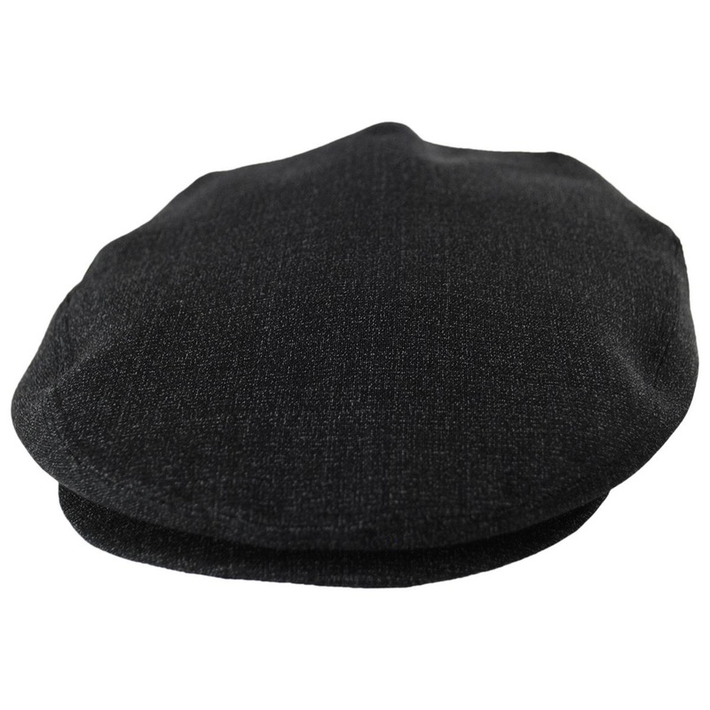 Wholesale Branson Tweed Wool Ivy Cap B2B Pre-Pack BLACK 1S-3M-4L-3XL-1XXL