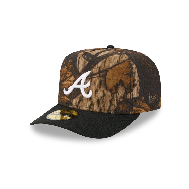 Atlanta Braves Ripstop Camo 59FIFTY A-Frame Fitted Hat 7