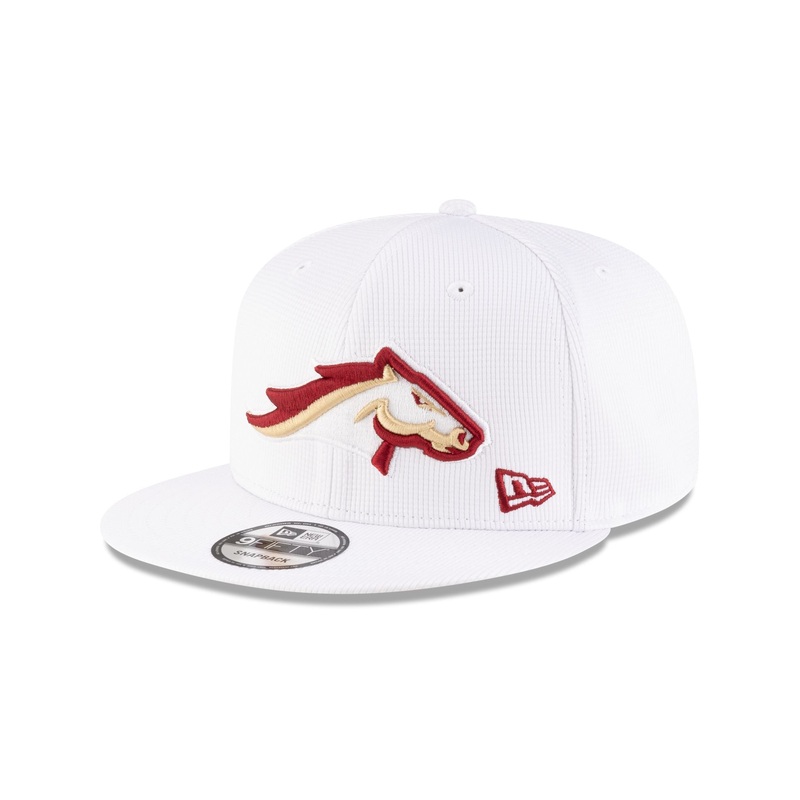 Birmingham Stallions White 9FIFTY Snapback Hat One Size