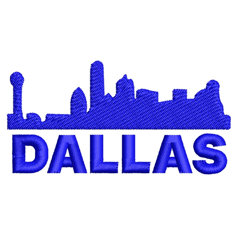 Dallas City Skyline Dallas City Skyline One Size