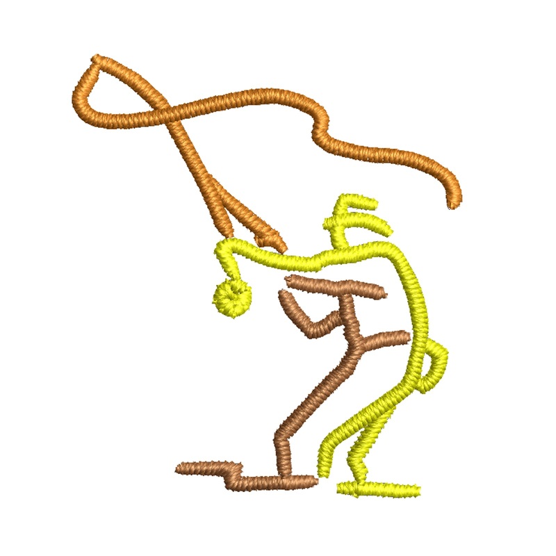 Fly Fishing Man Logo Default Title One Size