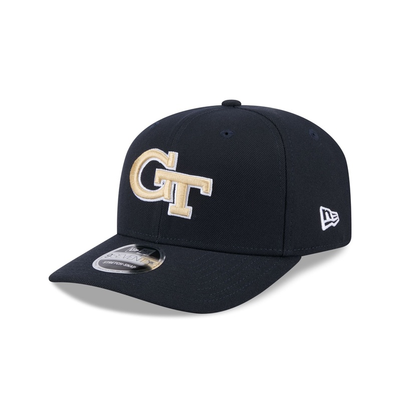 Georgia Tech Yellow Jackets Basic 9SEVENTY Stretch-Snap Hat One Size