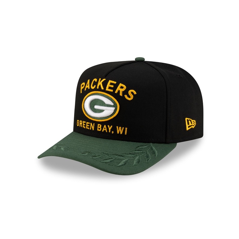 Green Bay Packers 2025 Draft 9FIFTY A-Frame Snapback Hat One Size