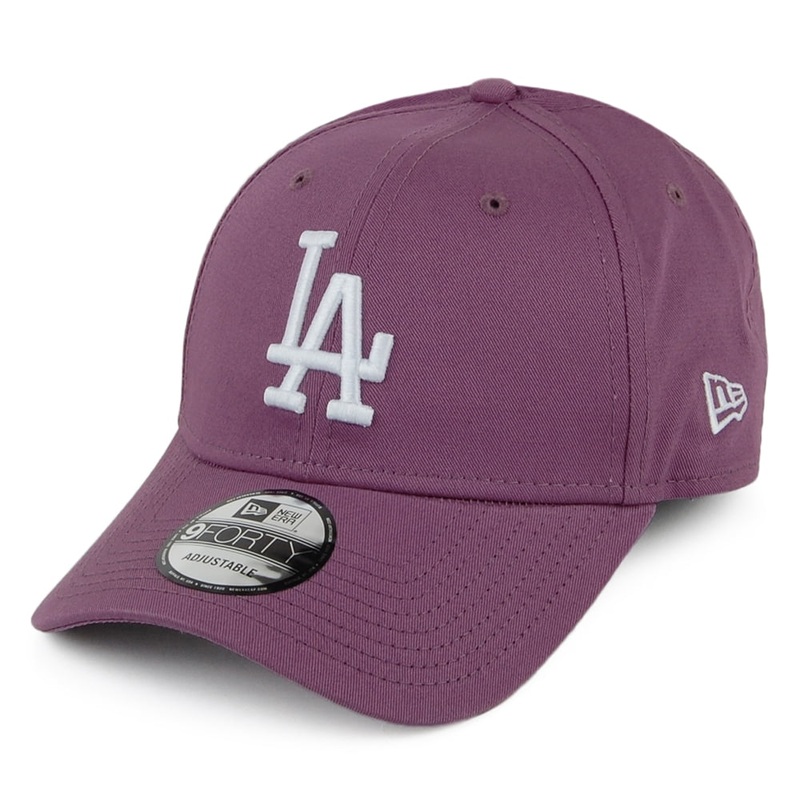 New Era 9FORTY L.A. Dodgers Baseball Cap – MLB League Essential – Lavender Adjustable