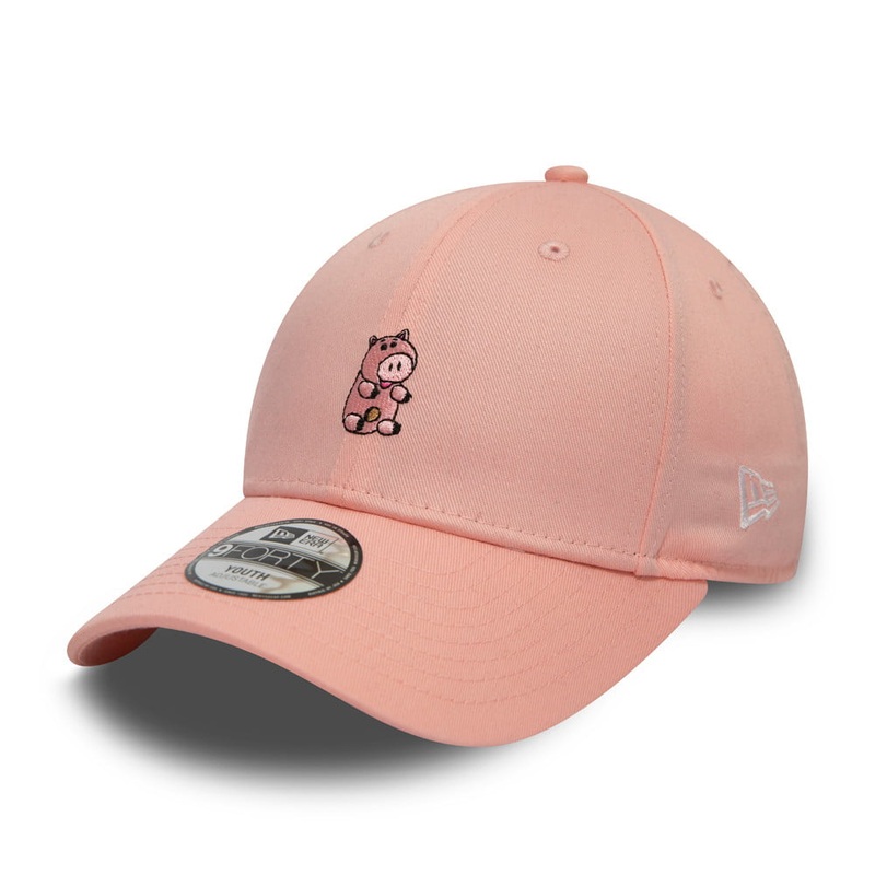 New Era Kids 9FORTY Hamm Baseball Cap – Toy Story – Pink CHILD ADJ.