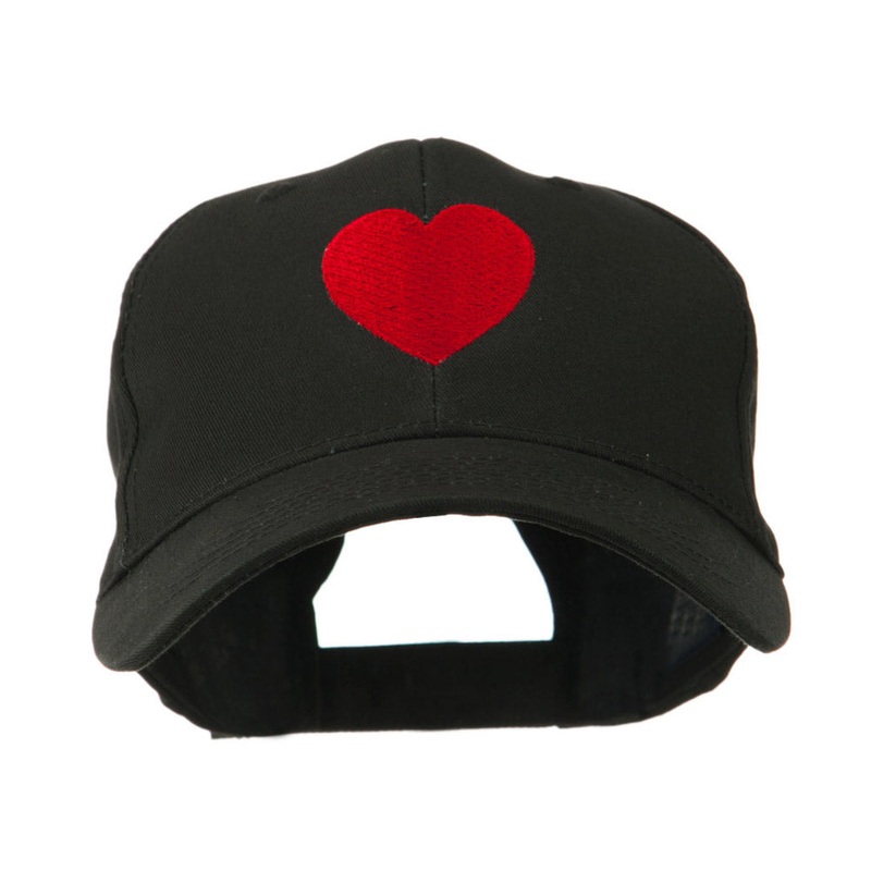 Party Heart Logo Embroidery Cap Black One Size