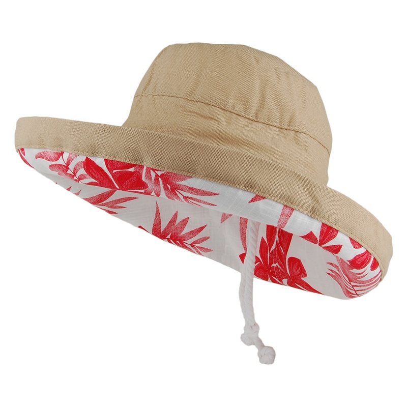 Scala Hats Aninata Cotton Packable Sun Hat – Desert Sand 1-Size