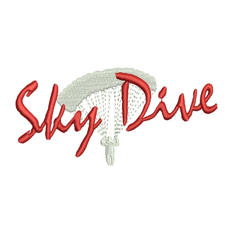 Sky Dive Calligraphy Default Title One Size