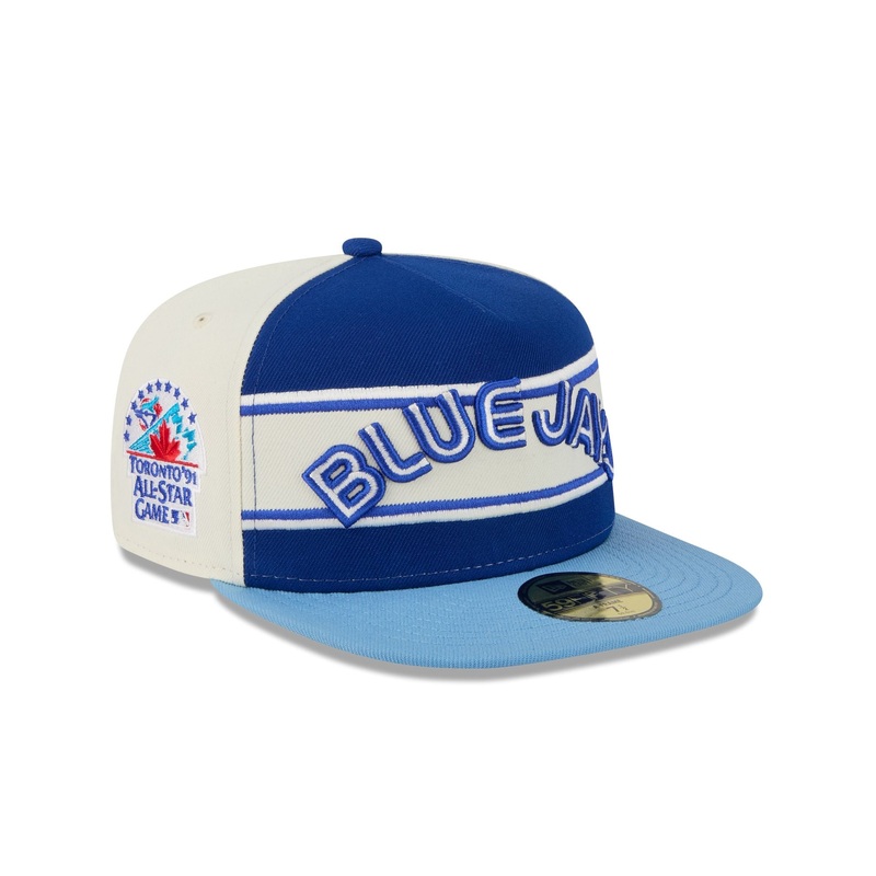 Toronto Blue Jays Summer Derby 59FIFTY A-Frame Fitted Hat 7