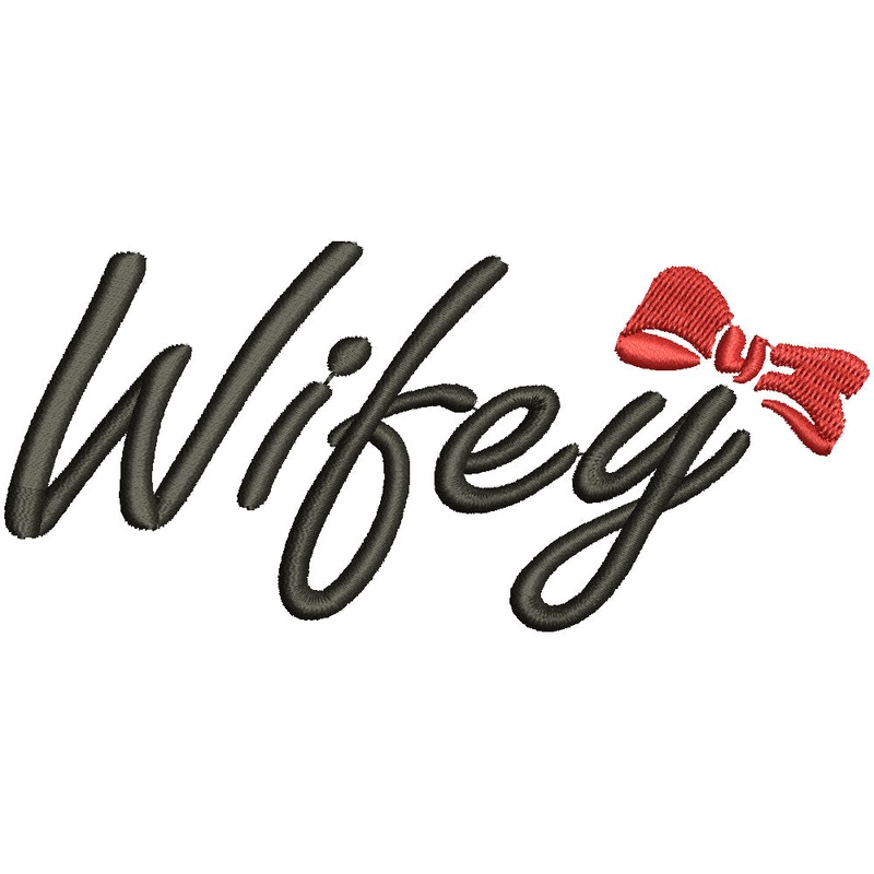 Wifey Ribbon Default Title One Size